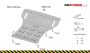 Mitsubishi Pajero Engine Protection Plate - SMP15.101 (12142T)