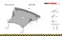 Mercedes C-Classe Engine Protection Plate - SMP14.088 (12278T)