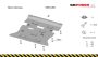 Mercedes GLE Coupe Engine Protection Plate - SMP14.801K (12279T)