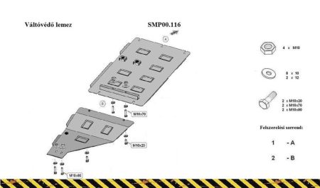 Nissan Navara Transmission Protection Plate - SMP00.116K (13344T)