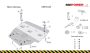 Audi A2 Engine Protection Plate - SMP30.148 (13890T)