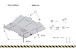 Opel Zafira Engine Protection Plate - SMP04.219 (14134T)