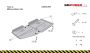 Mitsubishi L200 Transmission and Differencial Protection Plate - SMP00.099K (1469T)