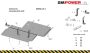 Toyota Hilux Revo Differential and Particle Filter Protection Plate - SMP00.179-2 (14826T)
