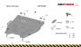 Honda Jazz Engine Protection Plate - SMP09.080 (16121T)