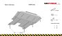 Dacia Lodgy Engine Protection Plate - SMP06.042 (1655T)