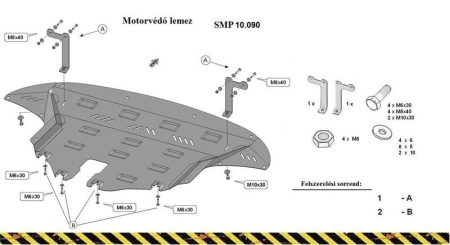 Kia Sportage Engine Protection Plate - SMP10.090 (16879T)