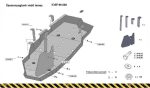   Ford Ranger Raptor Fuel Tank Protection Plate - SMP99.500 (19021T)