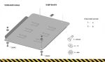   Hyundai Terracan Transmission Protection Plate - SMP00.072 (19229T)