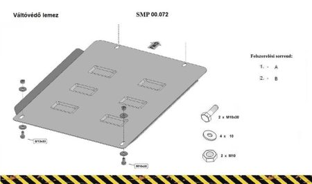 Hyundai Terracan Transmission Protection Plate - SMP00.072 (19229T)