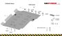 Jeep Wrangler Transmission Protection Plate - SMP00.505 (19506T)