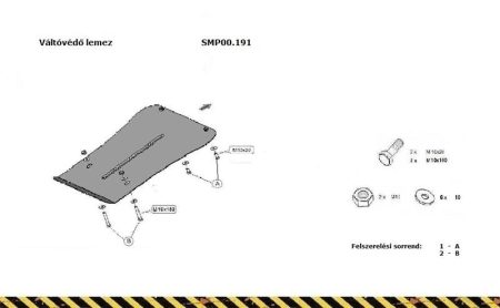 Volkswagen Touareg Transmission Protection Plate - SMP00.191 (4772T)